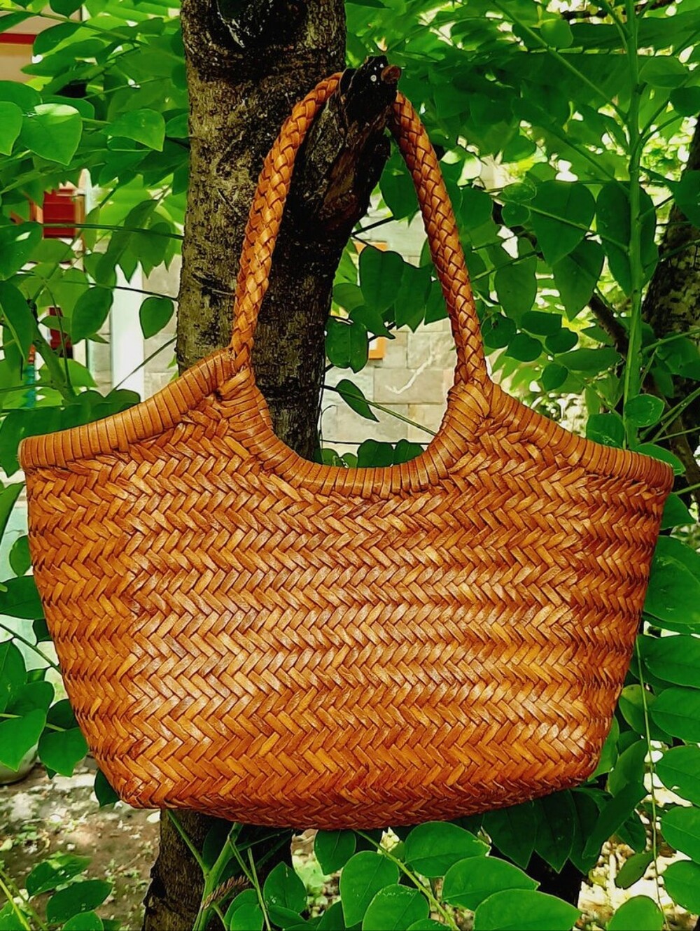 ALTICA MONALISA NANTUCKET BAG - TAN MEDIUM